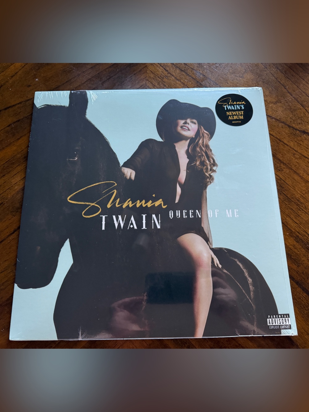 Shania Twain - Queen of Me (Light Blue) Vinyl Record